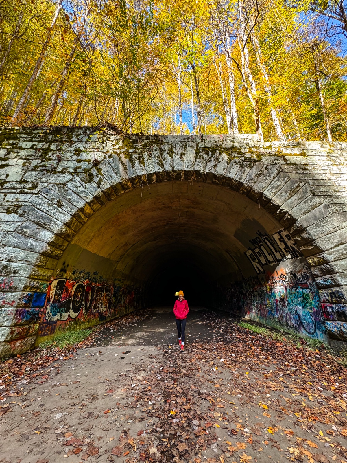Road to Nowhere tunnel in Bryson City, NC